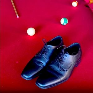 Calvin Klein Black Gunther lace up shoes, new